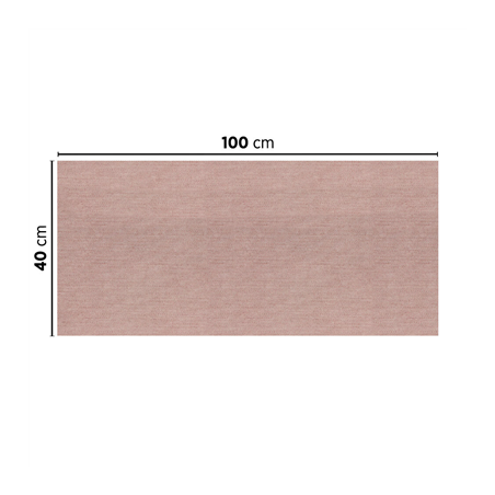 "TÊTE-À-TÊTE" PLIAGE 1/2 'LIKE LINEN' 70 G/M2 40x100 CM CHOCOLAT SPUNLACE (400 UNITÉ)
