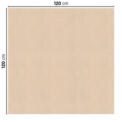 NAPPES PLIAGE M 'LIKE LINEN' 70 G/M2 120x120 CM CREME SPUNLACE (200 UNITÉ)