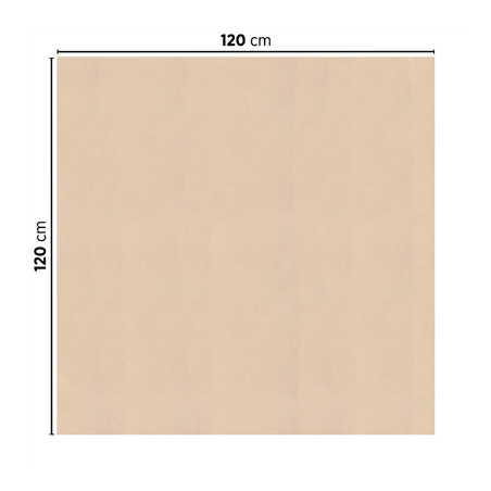 NAPPES PLIAGE M 'LIKE LINEN' 70 G/M2 120x120 CM CREME SPUNLACE (200 UNITÉ)