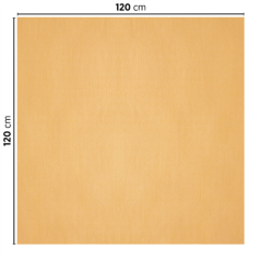 NAPPES PLIAGE M  48 G/M2 120x120 CM IVOIRE CELLULOSE (200 UNITÉ)
