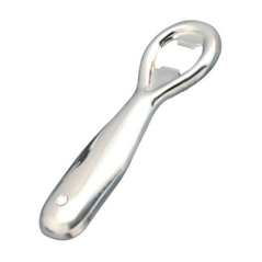 Image DÉCAPSULEUR BOUTEILLES  13,5 CM ARGENTE INOX (1 UNITÉ) #1