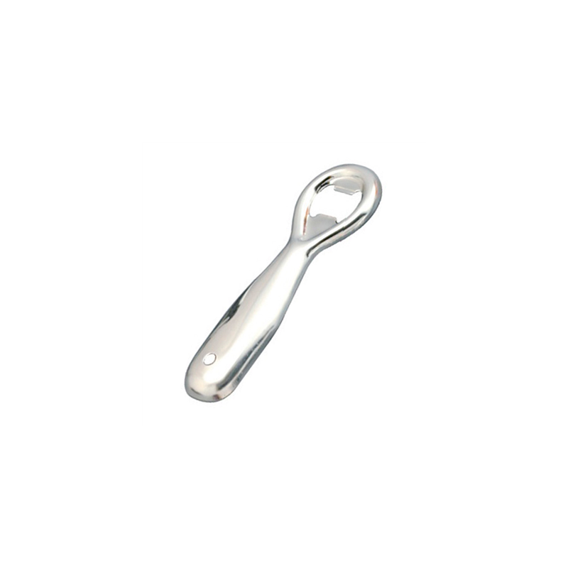 DÉCAPSULEUR BOUTEILLES  13,5 CM ARGENTE INOX (1 UNITÉ)
