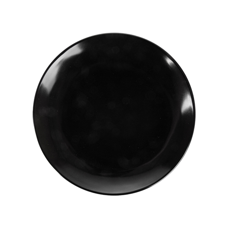 Image ASSIETTES 'ASAMI WARE'  Ø 23 CM NOIR MÉLAMINE (12 UNITÉ) #1