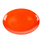 Image ASSIETTES OVALES 'ASAMI WARE'  25,5x18 CM ROUGE MÉLAMINE (15 UNITÉ) #1