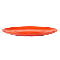 ASSIETTES OVALES 'ASAMI WARE' 25,5x18 CM ROUGE MÉLAMINE (15 UNITÉ)