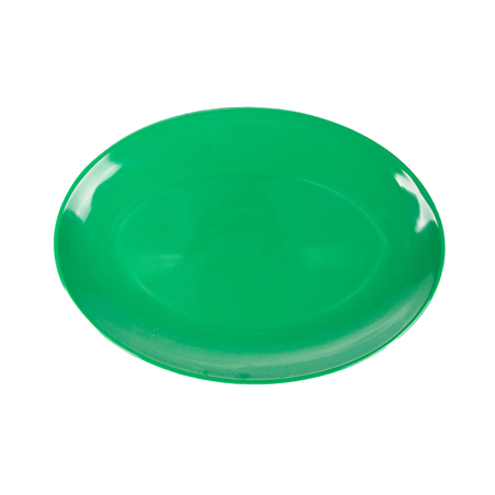 Image ASSIETTES OVALES  25,5x18 CM VERT MÉLAMINE (15 UNITÉ) #1