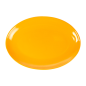 Image ASSIETTES OVALES  25,5x18 CM JAUNE MÉLAMINE (15 UNITÉ) #1