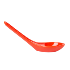 CUILLÈRES CHINOISES 'ASAMI WARE' 14x4,2x4,5 CM ROUGE MÉLAMINE (100 UNITÉ)
