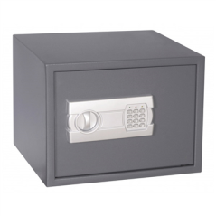 Image COFFRE FORT 'ARROW'  38x30x30 CM NOIR FER (1 UNITÉ) #1