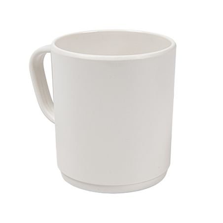 Image TASSES À CAFÉ 'ASAMI WARE' 240 ML Ø 8x9 CM IVOIRE MÉLAMINE (12 UNITÉ) #1