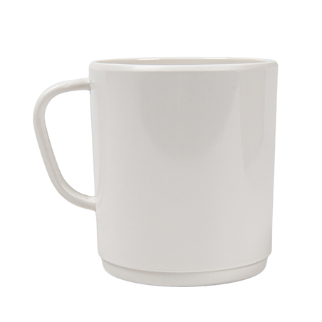 TASSES À CAFÉ 'ASAMI WARE' 240 ML Ø 8x9 CM IVOIRE MÉLAMINE (12 UNITÉ)