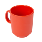 Image TASSES À CAFÉ 'ASAMI WARE' 240 ML Ø 8x9 CM ROUGE MÉLAMINE (12 UNITÉ) #1