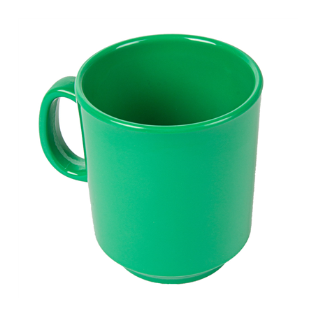 Image TASSES À CAFÉ 240 ML Ø 8x9 CM VERT MÉLAMINE (12 UNITÉ) #1