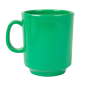 Image TASSES À CAFÉ 240 ML Ø 8x9 CM VERT MÉLAMINE (12 UNITÉ) #2