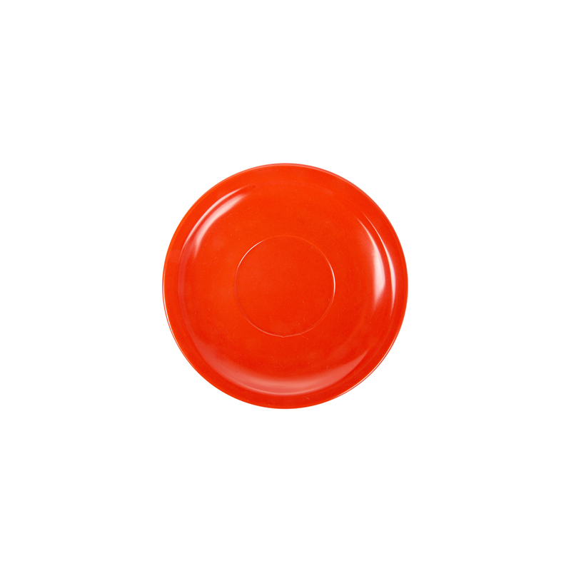 SOUCOUPES CAFÉ 'ASAMI WARE'  Ø 13,8 CM ROUGE MÉLAMINE (12 UNITÉ)
