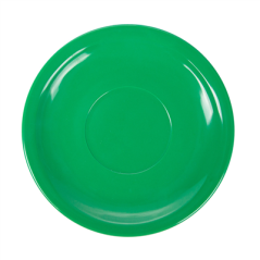 Image SOUCOUPES CAFÉ  Ø 13,8 CM VERT MÉLAMINE (12 UNITÉ) #1