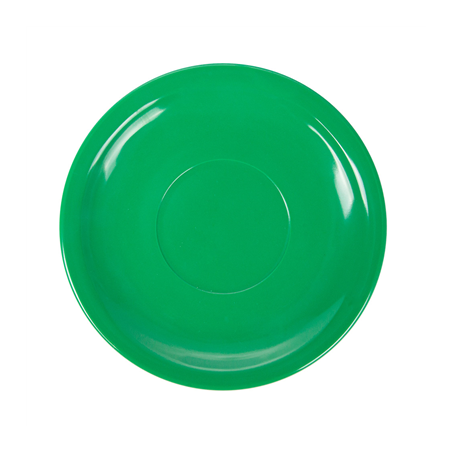 Image SOUCOUPES CAFÉ  Ø 13,8 CM VERT MÉLAMINE (12 UNITÉ) #1