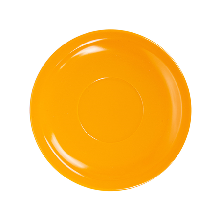 Image SOUCOUPES CAFÉ  Ø 13,8 CM JAUNE MÉLAMINE (12 UNITÉ) #1