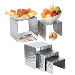 Image 3 U. ÉLÉVATEURS BUFFET 15/18/20 CM ARGENTE INOX (1 UNITÉ) #1