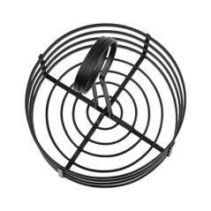 Image BASKET CONDIMENTS  Ø 15,5x20 CM NOIR FER (1 UNITÉ) #3