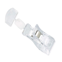 Image PINCES ARTICULÉES  2,5x2,7x9,4 CM TRANSPARENT PS (10 UNITÉ) #1