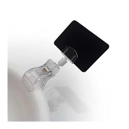 PINCES ARTICULÉES  2,5x2,7x9,4 CM TRANSPARENT PS (10 UNITÉ)