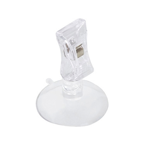 Image PINCES AVEC VENTOUSE  Ø 4,7x6 CM TRANSPARENT PS (10 UNITÉ) #1