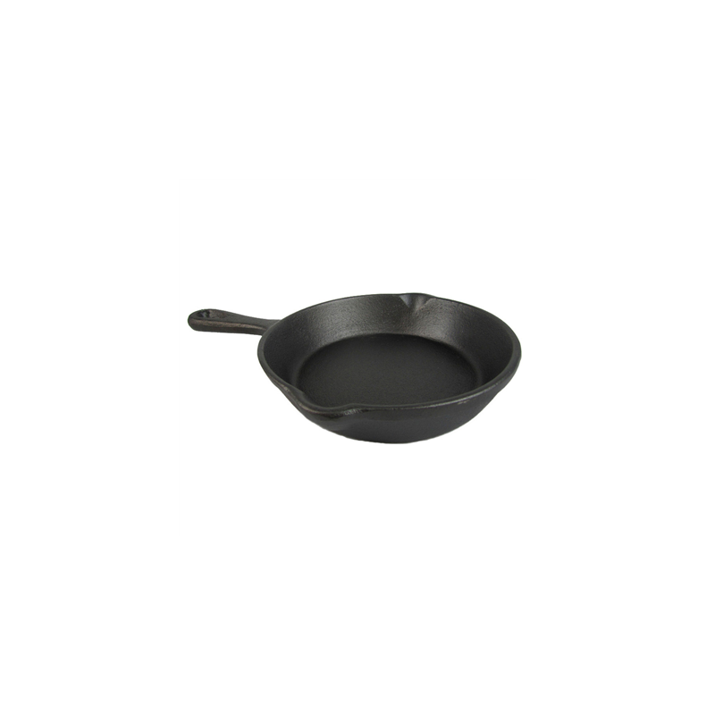 SAUTEUSES ÉMAILLÉES 350 ml Ø 16,8(25)x3,4 CM NOIR FER (12 UNITÉ)