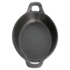 Image CASSEROLE OVALE 720 ml 21,5(27,5)x15x4,5 CM NOIR FER (8 UNITÉ) #3