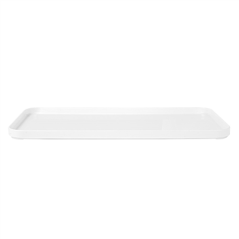 PLATEAUX PRODUITS D'ACCUEIL  23x11,5 CM BLANC PS (10 UNITÉ)