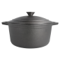 COCOTTE RONDE AVEC COUVERCLE 4800 ML Ø 25,5(33)x12,5 CM NOIR FER (2 UNITÉ) Image COCOTTE RONDE AVEC COUVERCLE 4800 ML Ø 25,5(33)x12,5 CM NOIR FER (2 UNITÉ) #2