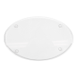 Image PLAT OVAL PRODUITS D'ACCUEIL  28x18x0,6 CM TRANSPARENT ACRYLIQUE (1 UNITÉ) #3