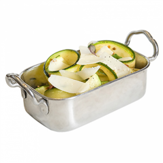 Image MINI BACS AVEC ANSES 'ARTINOX'  14,5x9,5x4,5 CM ARGENTE INOX (6 UNITÉ) #4