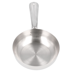 Image MINI POÊLE 'ARTINOX'  Ø 11,5x3,5 CM ARGENTE INOX (12 UNITÉ) #3