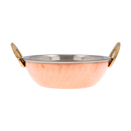 MINI RÉCIPIENTS AVEC ANSES 'ARTINOX' 510 ML Ø 15x5,5 CM CUIVRE INOX (6 UNITÉ)