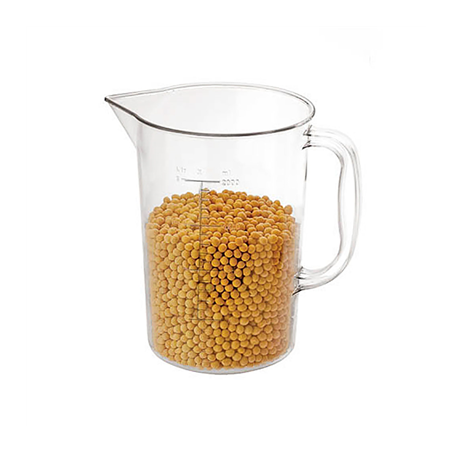 Image PICHET AVEC MESURES 2 L Ø 15x21,5 CM TRANSPARENT POLYCARBONATE (1 UNITÉ) #1