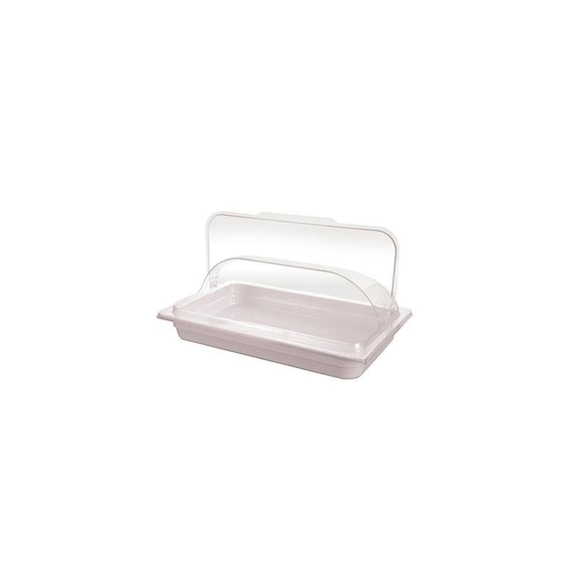 COUPOLE 1/1 GN 53,5x33,8x14 CM TRANSPARENT POLYCARBONATE (1 UNITÉ) COUPOLE 1/1 GN 53,5x33,8x14 CM TRANSPARENT POLYCARBONATE (1 UNITÉ)