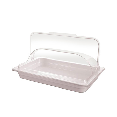 Image COUPOLE 1/1 GN  53,5x33,8x14 CM TRANSPARENT POLYCARBONATE (1 UNITÉ) #1