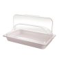 COUPOLE 1/1 GN 53,5x33,8x14 CM TRANSPARENT POLYCARBONATE (1 UNITÉ) Image COUPOLE 1/1 GN 53,5x33,8x14 CM TRANSPARENT POLYCARBONATE (1 UNITÉ) #1