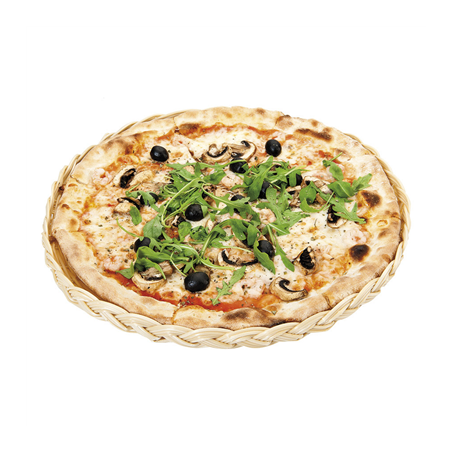 BASES PORTE PIZZA  Ø 35x3 CM NATUREL PP (24 UNITÉ)