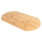 Image PLANCHE OVALE  17x30x1,5 CM BAMBOU (1 UNITÉ) #1
