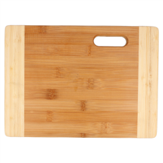 Image PLANCHE À DÉCOUPER BICOLORE  22x30x1,9 CM NATUREL BAMBOU (1 UNITÉ) #3