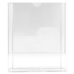 PORTE MENUS DE TABLE DIN-A7  7,4x10,5 CM TRANSPARENT PS (1 UNITÉ)