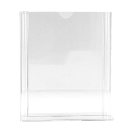 PORTE MENUS DE TABLE DIN-A7  7,4x10,5 CM TRANSPARENT PS (1 UNITÉ)