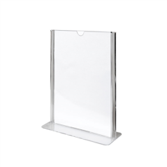 Image PORTE MENUS DE TABLE DIN-A6  10,5x14,8 CM TRANSPARENT PS (20 UNITÉ) #1