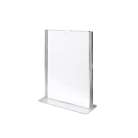 Image PORTE MENUS DE TABLE DIN-A6  10,5x14,8 CM TRANSPARENT PS (20 UNITÉ) #1