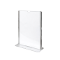 Image PORTE MENUS DE TABLE DIN-A6  10,5x14,8 CM TRANSPARENT PS (20 UNITÉ) #1