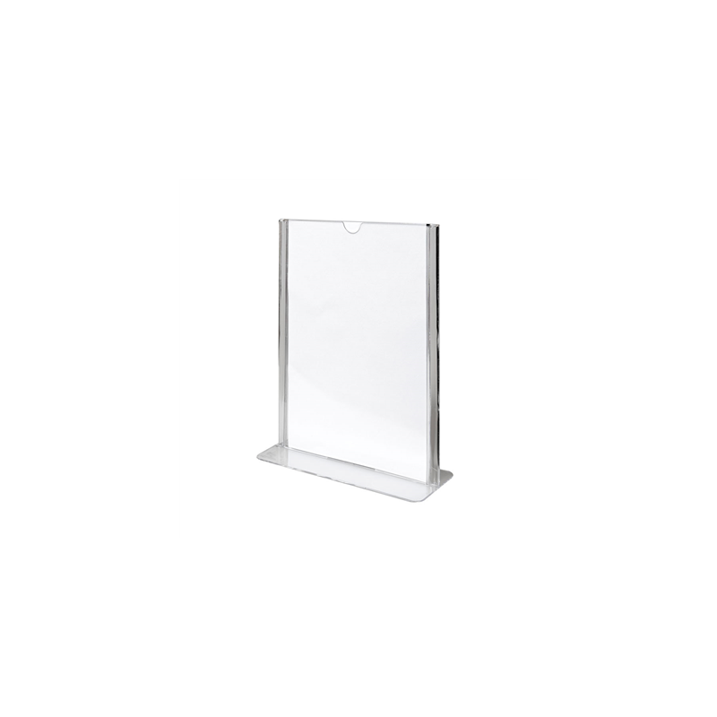 PORTE MENUS DE TABLE DIN-A5  14,8x21 CM TRANSPARENT PS (20 UNITÉ)