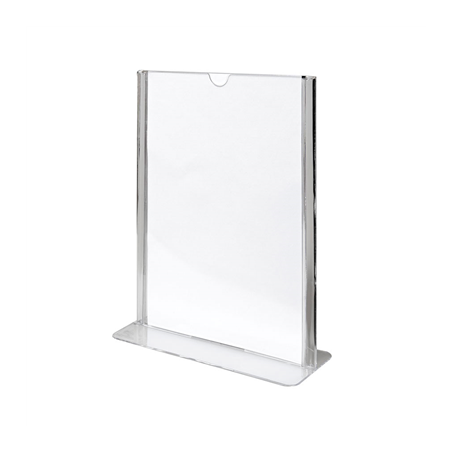 Image PORTE MENUS DE TABLE DIN-A5  14,8x21 CM TRANSPARENT PS (20 UNITÉ) #1