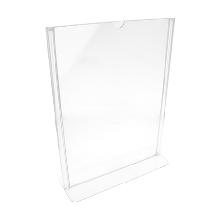 Image PORTE MENUS DE TABLE DIN-A4  21x29,7 CM TRANSPARENT PS (10 UNITÉ) #1